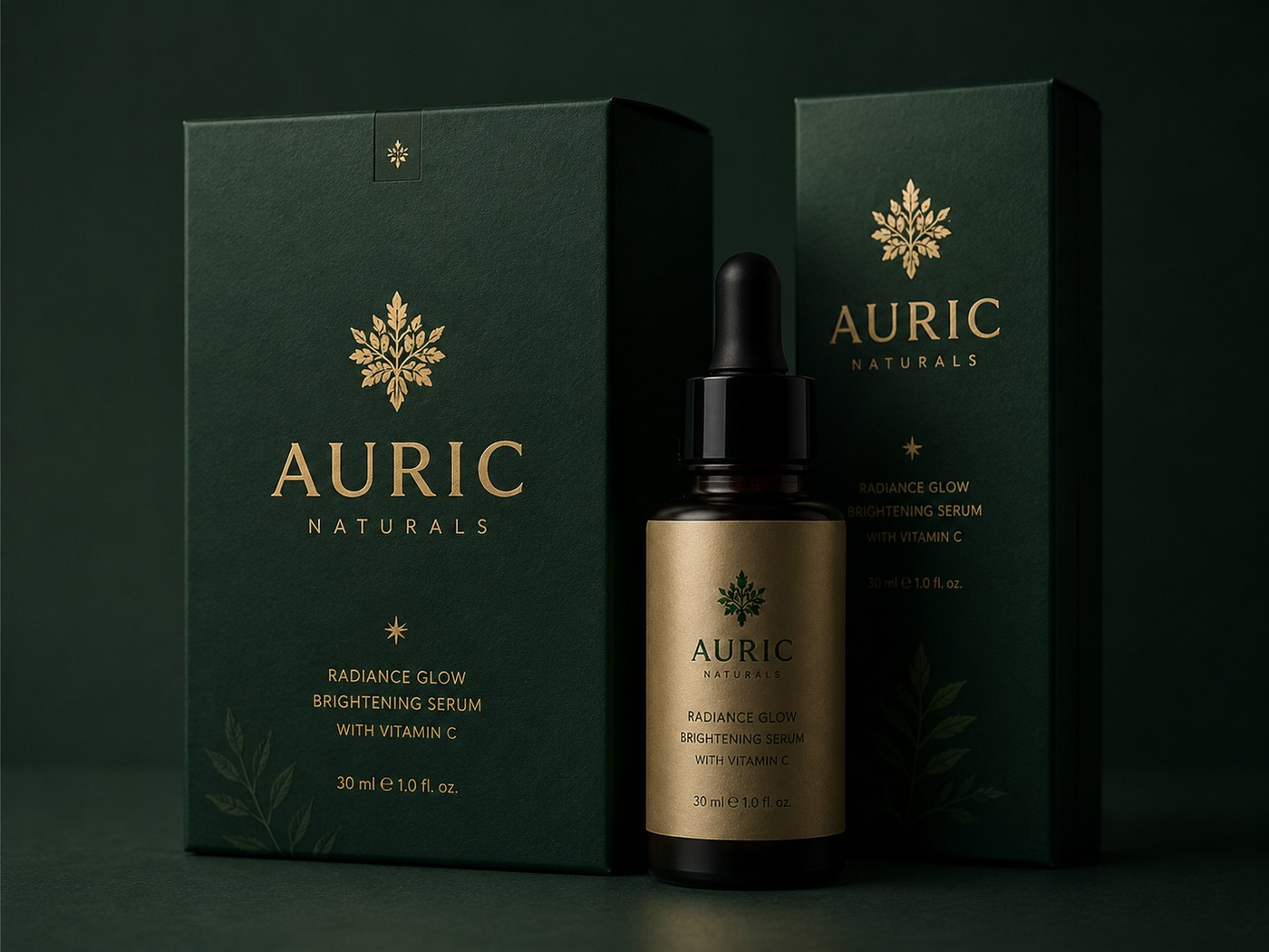 Auric Naturals branding