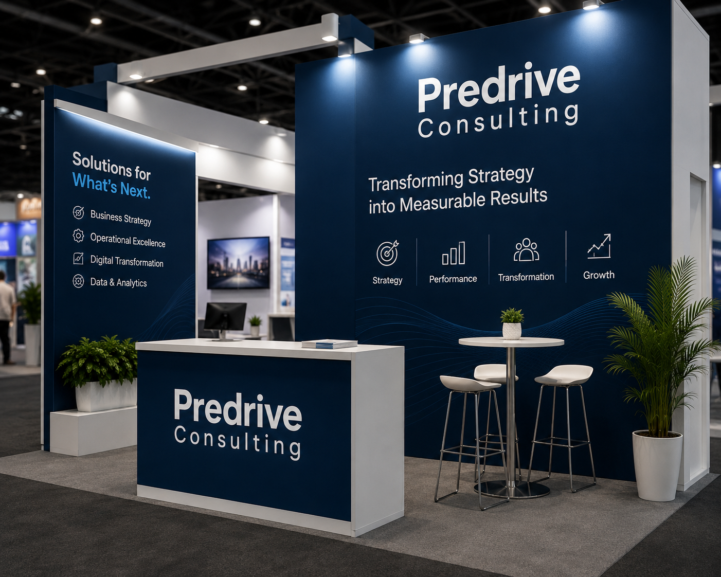 MedLife booth